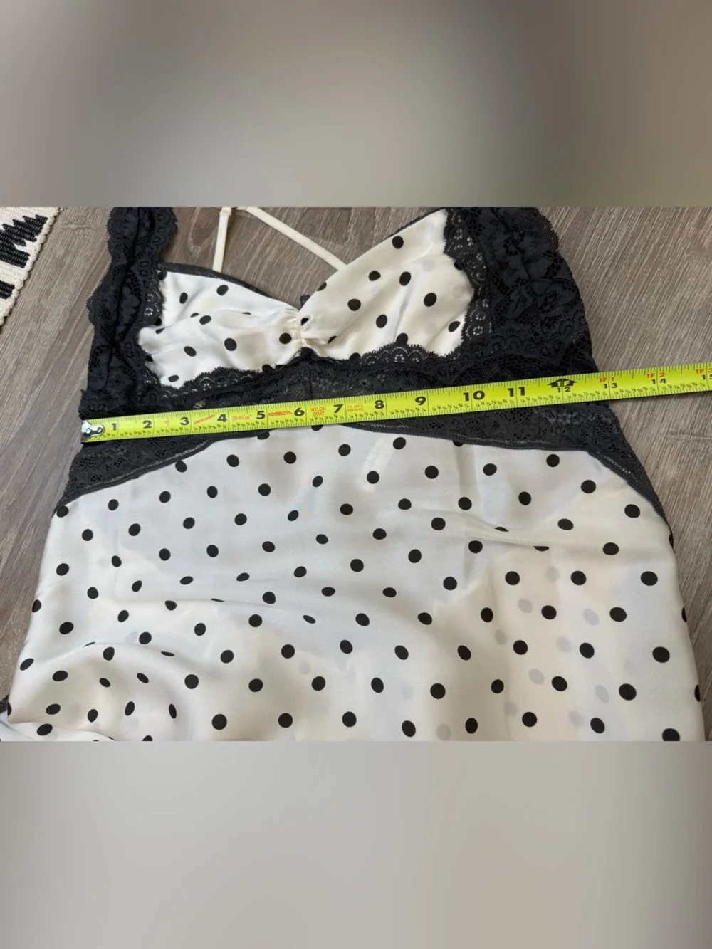 Free People Just Dreamy Black and White Polka Dot Maxi Dress XS